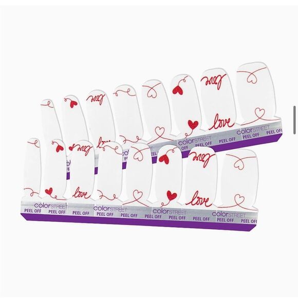 3/$20💘 Color Street Nail Polish Strips in Love Letter - Picture 5 of 15